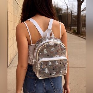 Clear Puppy Mini Backpack (Y2K)